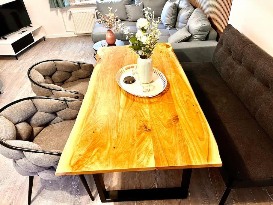 Neue Ferienwohnung Kuestennaehe Mit Terrasse 3Km Zum Strand Осдорф Экстерьер фото