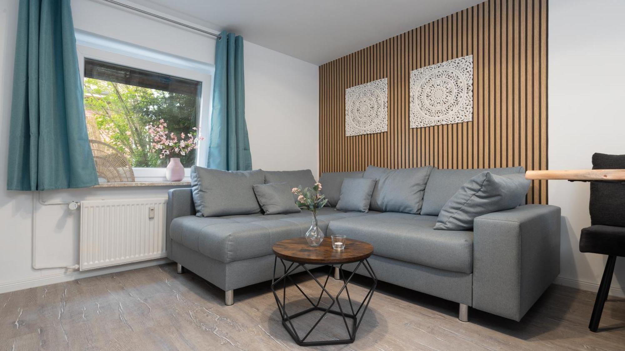 Neue Ferienwohnung Kuestennaehe Mit Terrasse 3Km Zum Strand Осдорф Экстерьер фото
