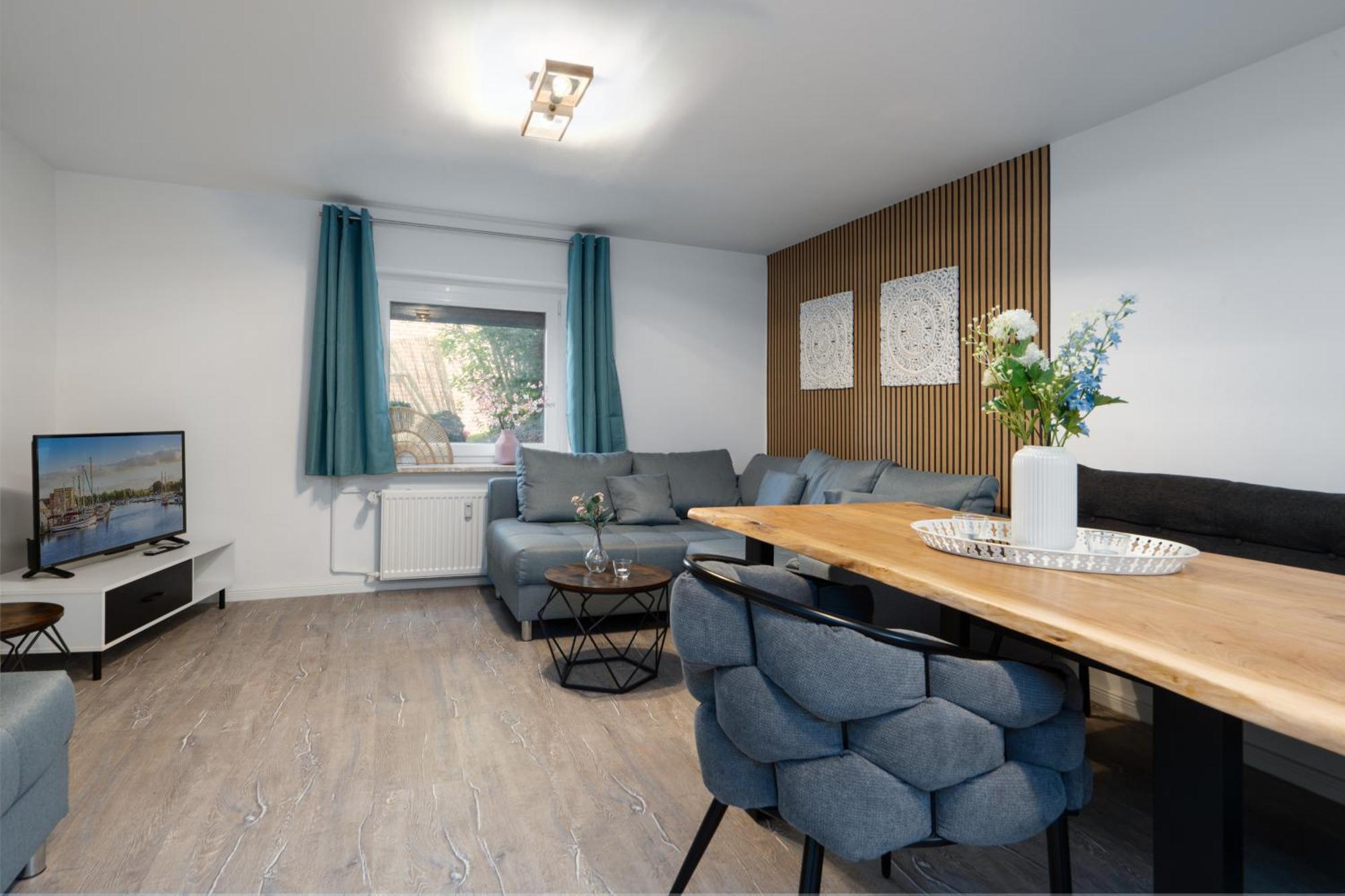 Neue Ferienwohnung Kuestennaehe Mit Terrasse 3Km Zum Strand Осдорф Экстерьер фото