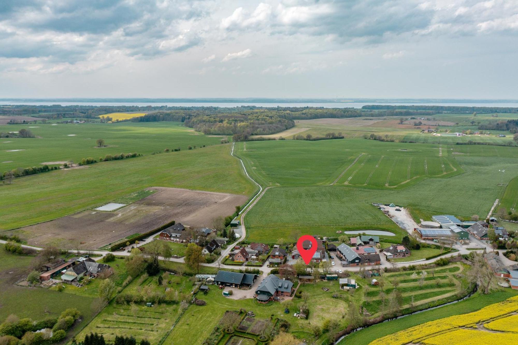 Neue Ferienwohnung Kuestennaehe Mit Terrasse 3Km Zum Strand Осдорф Экстерьер фото